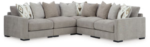 Customizable, contemporary comfort. This modular sectional changes as your living room needs do. You can stage and rearrange the pieces as you please, whether itâ€™s for family TV time, hosting guests or a simple style refresh. Adding to the sectional-'s 