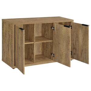  it features engineered wood adorned with a mango wood-look laminate that captures the essence of reclaim