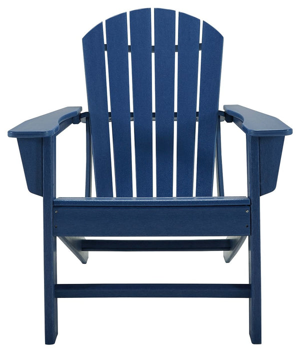  the chairâ€™s slatted styling with shell