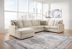 Contemporary fashion, meet superior form. This sectional with chaise is strikingly streamlined with its track arms. Cozy cushions invite superior relaxation, while fresh linen-look upholstery speaks to tried-and-true modern color palettes. Simply kick bac