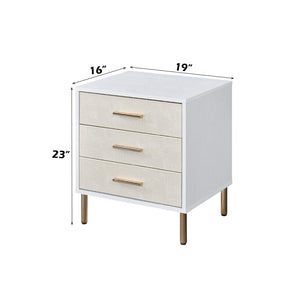 Myles - Nightstand - White