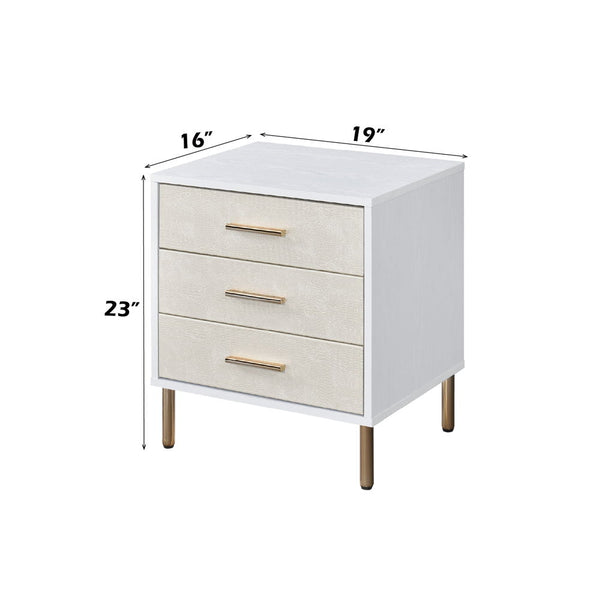 Myles - Nightstand - White