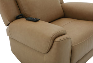 Momentum - Power Zero Gravity Recliner With Heat And Massage - Cashew