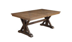 Leaf tables offer a lot of flexibility to homes, the Pascaline dining table offers two 12-" leaves that will help accommodate extra dinner guests. If hosting a board game night, or just needing extra table space, it can be set up in a matter of seconds. T