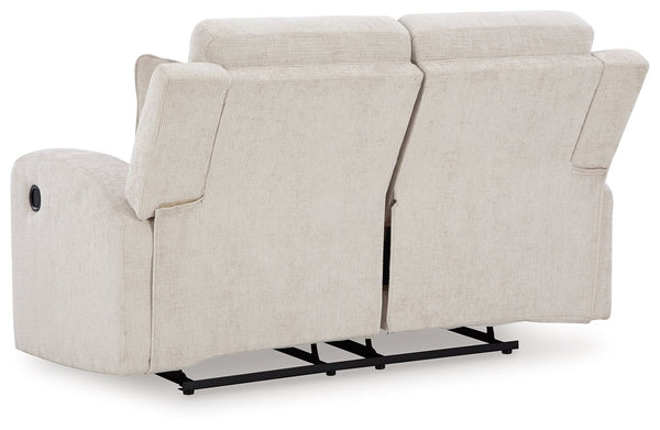 Danum - Stone - Reclining Loveseat
