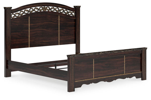  its sophisticated elements blend together to display your love of traditional aesthetics. The headboard further el