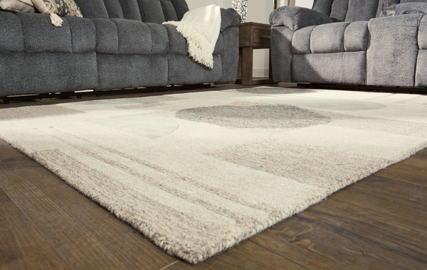Dallane - Linen / Blue / Green - Medium Rug