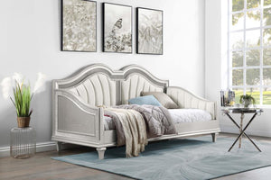  with a curved silhouette and faux diamond trim