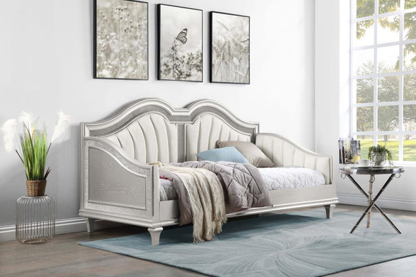  with a curved silhouette and faux diamond trim