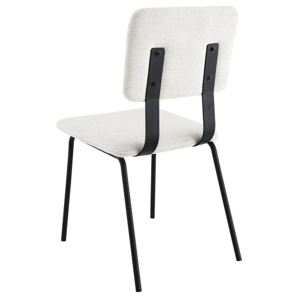 Calla - Fabric Upholstered Dining Side Chair (Set of 2) - White