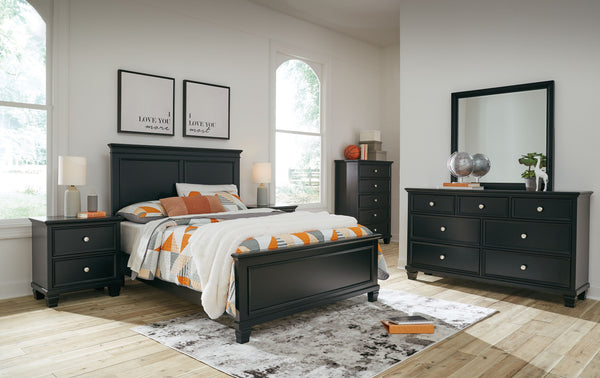 Whether your personal aesthetic is modern farmhouse or American classic, this bedroom set adds a warm and relaxed presence that-'s always right at home. Timeless casual design. Made with hardwood solids, birch veneer and MDF substrate. Clean contemporary 