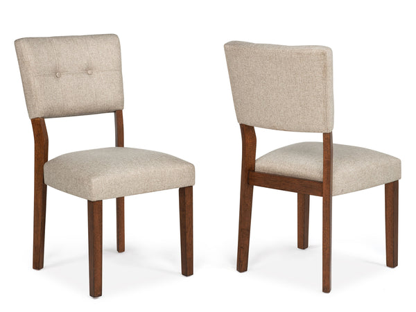 Transform your dining space with this elegantly designed dining set, where timeless craftsmanship meets modern comfort. Featuring a beautifully finished wooden table with rounded edges, this ensemble creates a warm and inviting atmosphere for family meals