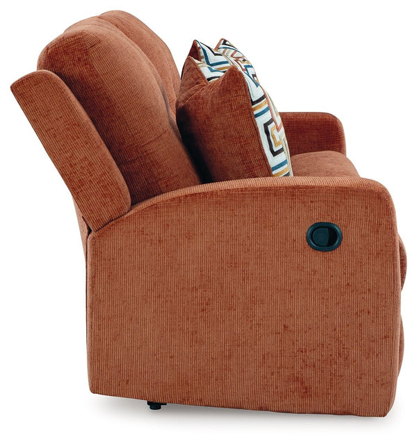 Danum - Spice - 2 Seat Reclining Sofa
