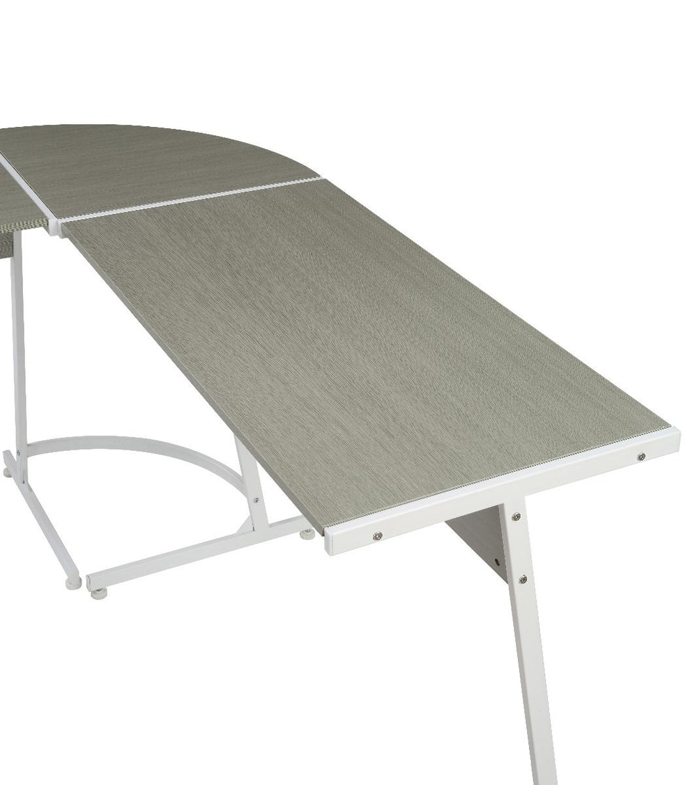 Corner Computer Desk Orientation: -"L-" Shape Rectangular Table Top<br/><br/><b>Product Features</b><ul><li>Corner Computer Desk</li><li>Orientation: -"L-" Shape</li><li>Rectangular Table Top</li><li>Computer Holder Included(w/4 Wheels)</li><li>Case: 1Pc/