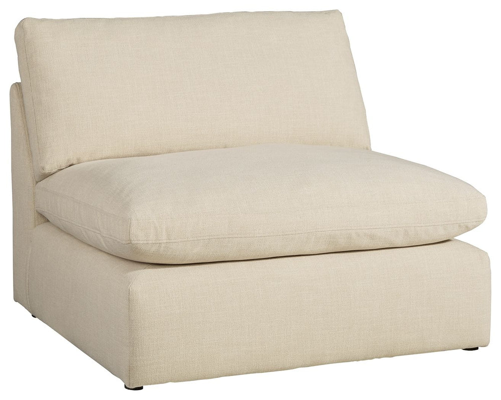 This item does not stand alone. It is compatible with other items in this series, sold separately.<br><br><b>Additional Dimensions</b><br><ul><li>Seat depth: 29-"</li><li>Seat height: 20-"</li><li>Top of cushion to top of back: 14-"</li><li>Leg height: 1.