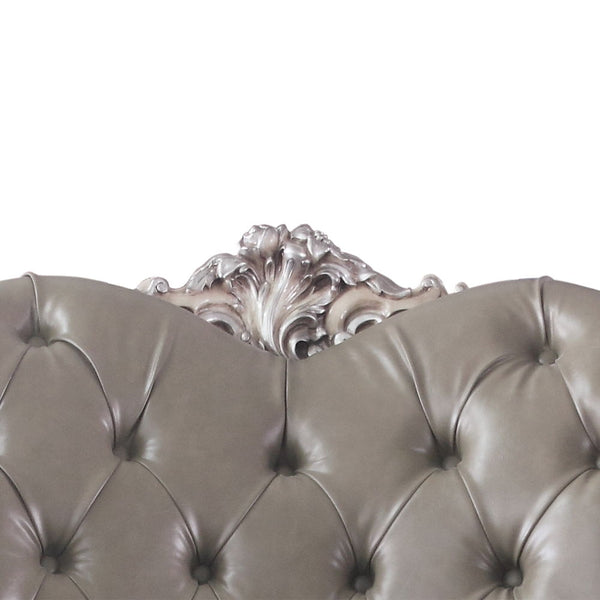 Dresden - Chair - Vintage Bone White & PU
