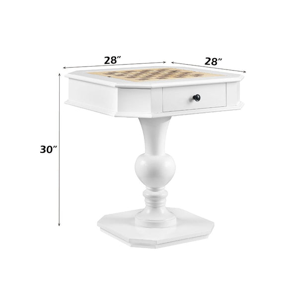 Galini - Gaming Table - White Finish
