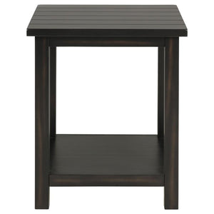  it features a square silhouette suited for farmhouse or casual interiors. Its open lower she