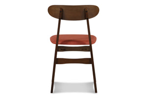 Morocco - Dining Chair With Seat Cushion (Set of 2) - Orange