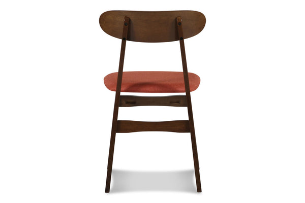 Morocco - Dining Chair With Seat Cushion (Set of 2) - Orange
