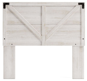 Shawburn - Whitewash - Full Crossbuck Panel HDBD