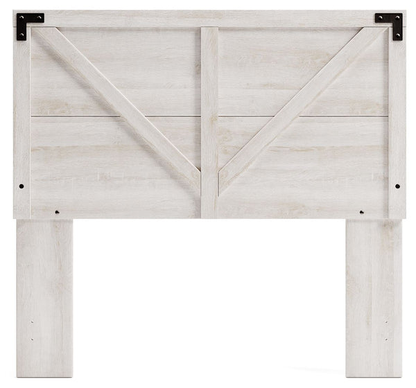 Shawburn - Whitewash - Full Crossbuck Panel HDBD