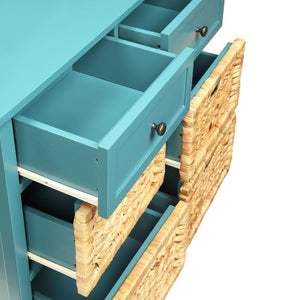 Flavius - Accent Table - Teal - 28"