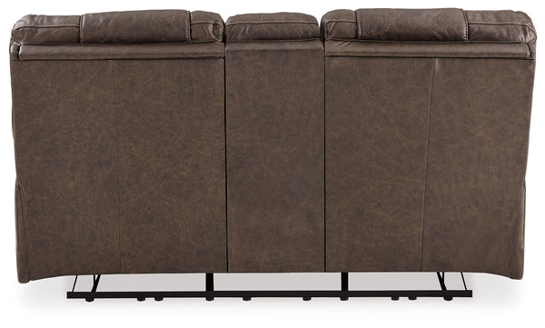 Wurstrow - Umber - PWR REC Loveseat/Con/Adj HDRST