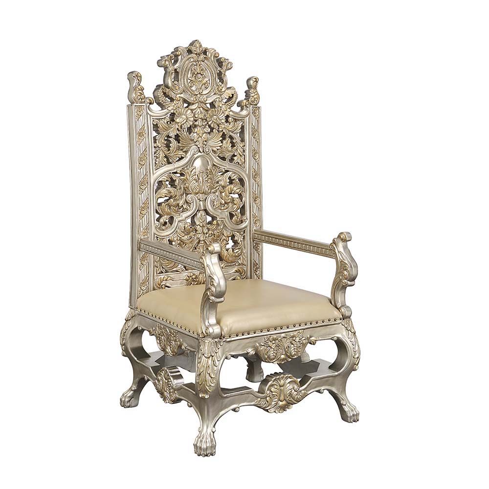 Bigger is always better, the Danae dining table is a true testament to that. Boasting immaculate details on the base and legs that are fit for royalty. This grand piece is sure to leave a lasting impression on everyone that feasts their eyes on it. The Ch
