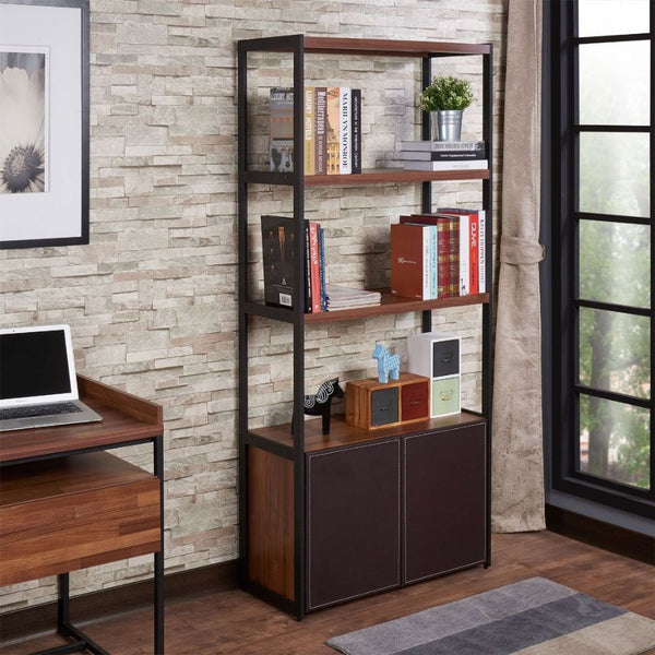 Sara - Bookshelf - Espresso PU