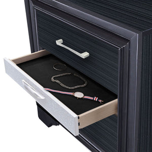 Naima - Nightstand - Black