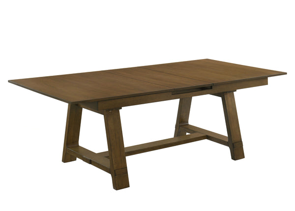  it radiates an inviting feel thatâ€™s perfect for family gatherings and stylish entertaining. The sturdy table featu