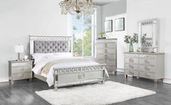 Make your preteen feel like royalty with the Varian bed. The bed-'s headboard is upholstered in luxurious burgundy velvet that adds depth, while the crystal-like button tufting adds dimension, and the nailhead trim perfectly finishes the headboard. The si