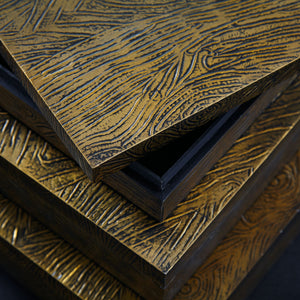 Keldy - Antique Brass Finish - Box Set (Set of 3)