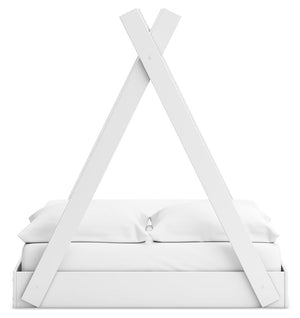Hallityn - White - Full Tent Complete Bed In Box