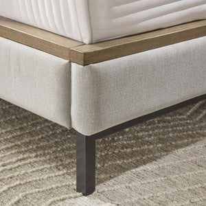 Tomtyn - Light Brown - Queen Upholstered Bed