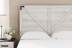 Shawburn - Whitewash - Full Crossbuck Panel HDBD