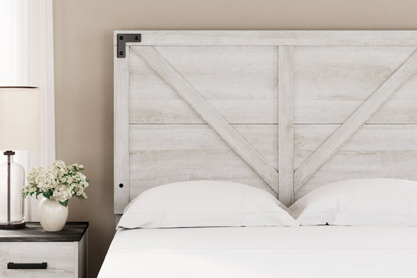 Shawburn - Whitewash - Full Crossbuck Panel HDBD