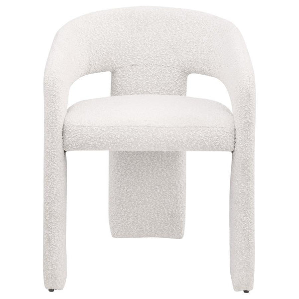 Eudora - Boucle Upholstered Dining Side Chair (Set of 2) - Cream
