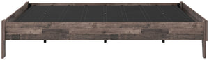 Neilsville - Multi Gray - Queen Platform Bed