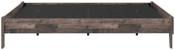 Neilsville - Multi Gray - Queen Platform Bed