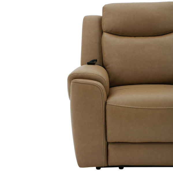 Momentum - Power Zero Gravity Recliner With Heat And Massage - Cashew