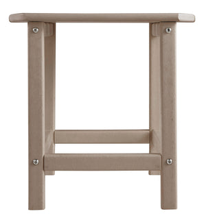 Sundown Treasure - Driftwood - Rectangular End Table