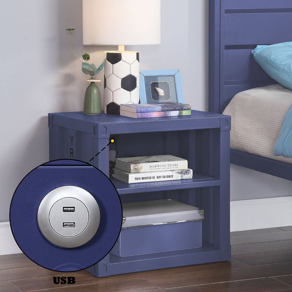 Cargo - Nightstand - Blue