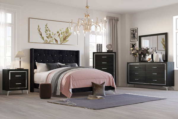 Huxley - Nightstand - Black