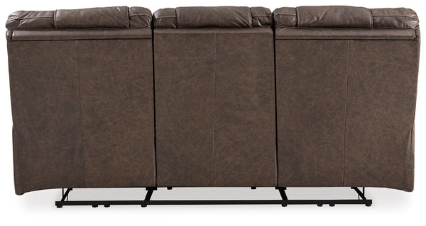 Wurstrow - Umber - PWR REC Sofa with ADJ Headrest