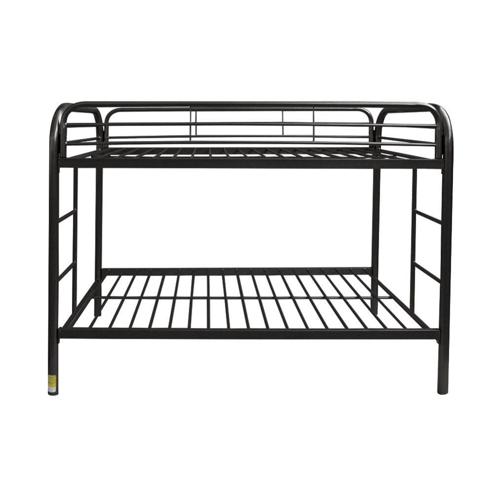 The Thomas twin over twin bunk bed is an amazing space saver, will make a wonderful addition to your children-'s room. Superior quality metal for durability, built-in side ladders for easy access, and full length guard rails for safety. Choose from a vari
