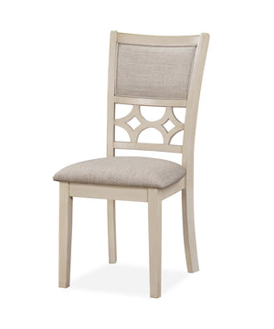 Mitchell - 5 Piece Dining Set - Bisque / Brown
