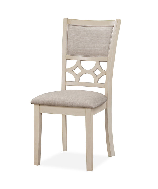 Mitchell - 5 Piece Dining Set - Bisque / Brown