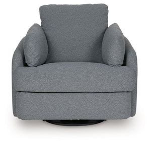 Alainmont Next-Gen Nuvella - Salt and Pepper - Swivel Power Recliner